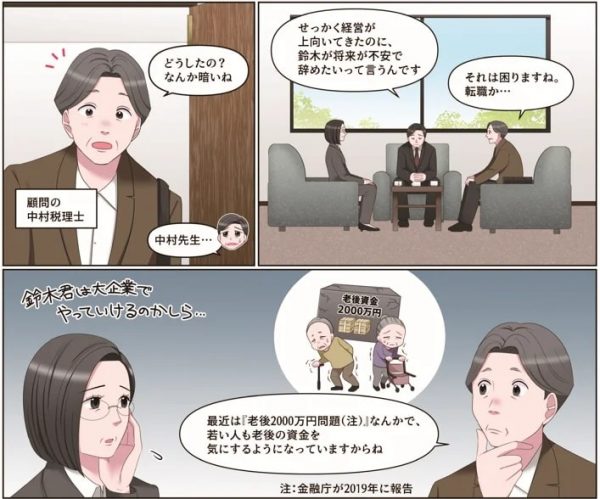 『マンガでわかる！はぐくみ企業年金』本文