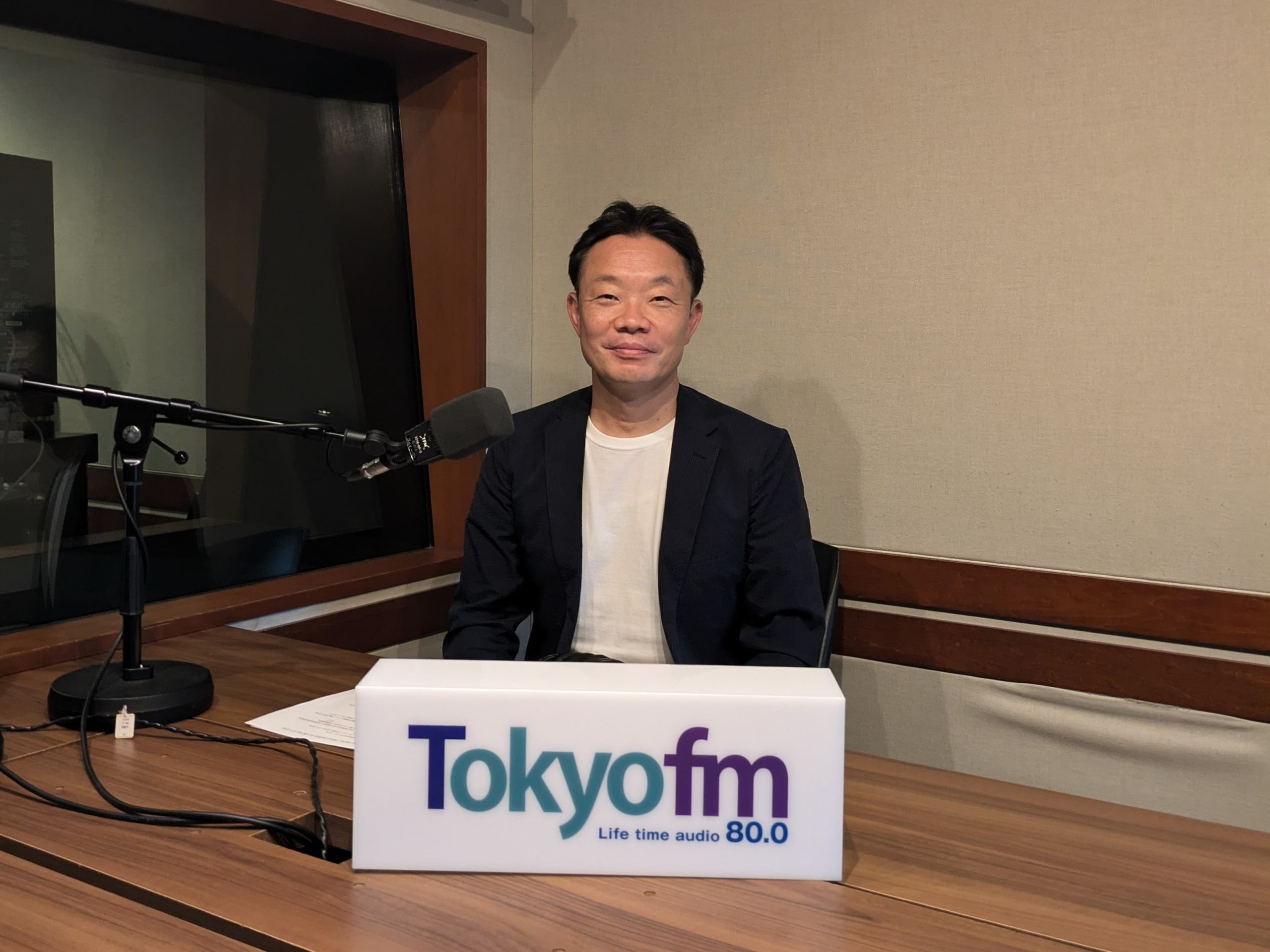 TOKYO FM「ビズスタ THE REAL WELLNESS」に当社代表取締役社長・森本新士が出演しました