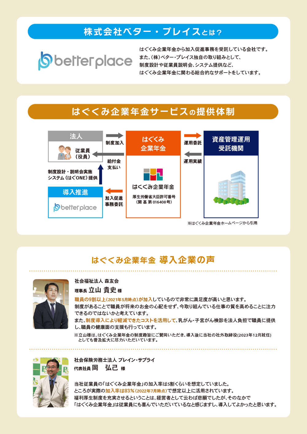 中小企業経営の未来を支える3本柱