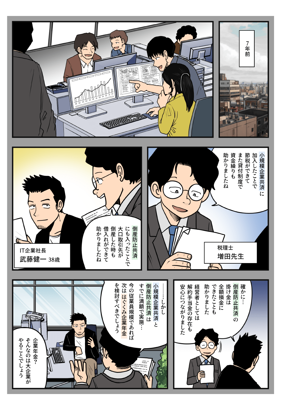 中小企業経営の未来を支える3本柱