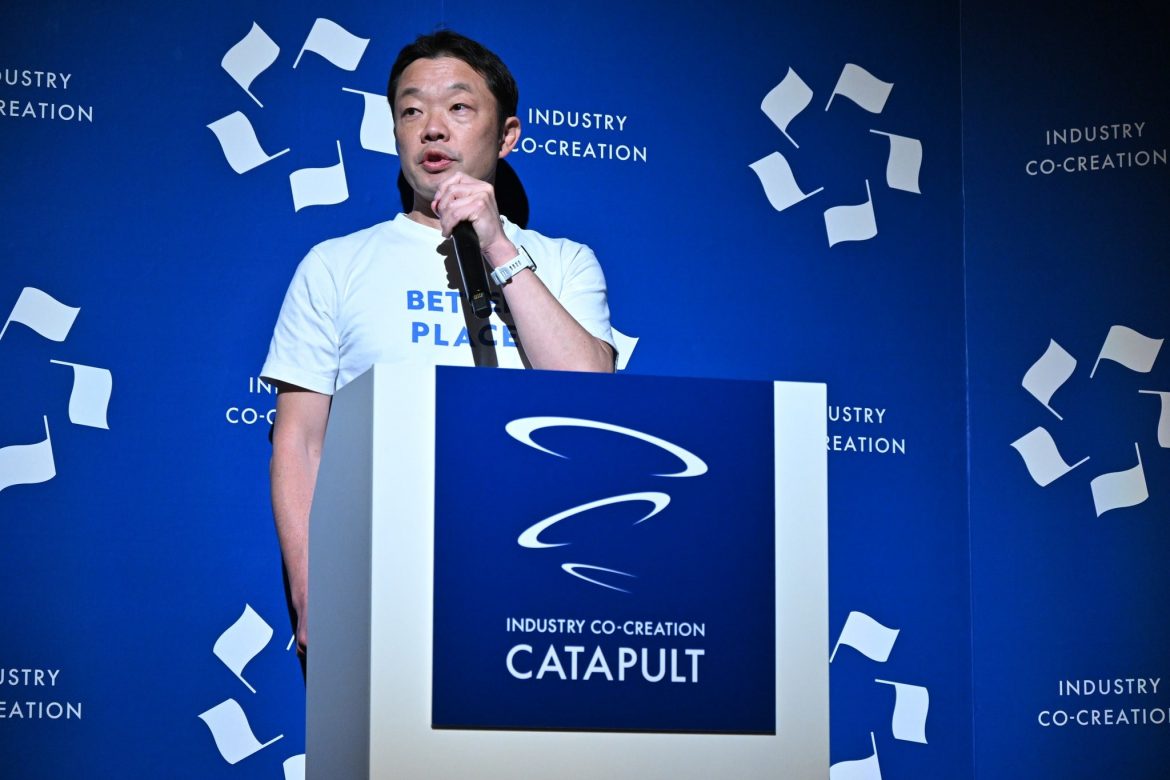 ICCサミット「カタパルト・グランプリ」で登壇するベター・プレイス社 森本代表